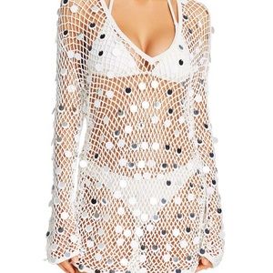 New never worn Caroline Constas Swim Cover Up Sz XS